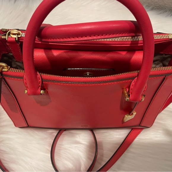 MCM Shoulder Crossbody Leather Bag